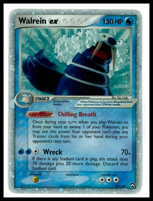 2007 Pokemon EX Power Keepers Walrein ex 99/108 HP 