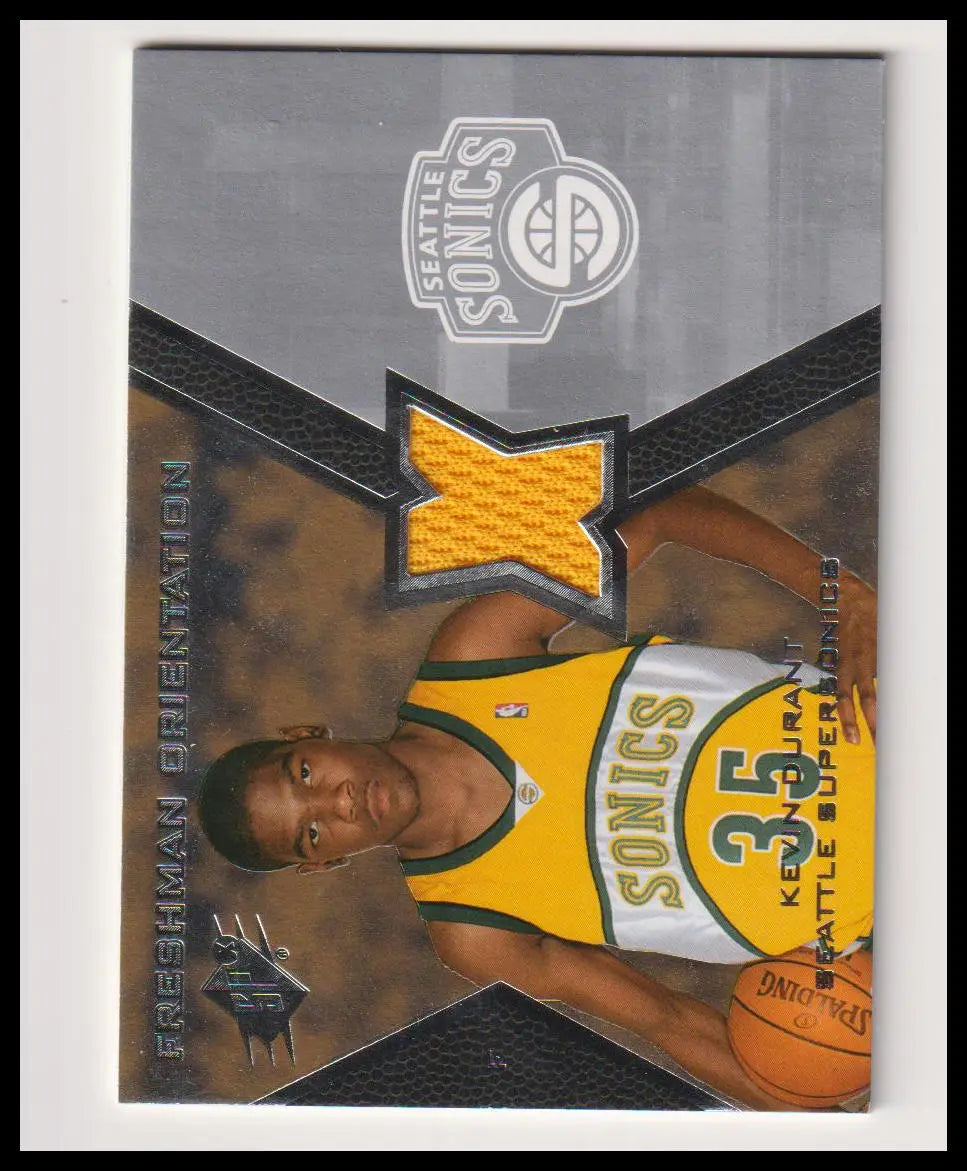 2007 Upper Deck Freshman Orientation Rookie Patch Kevin Durant RC 
