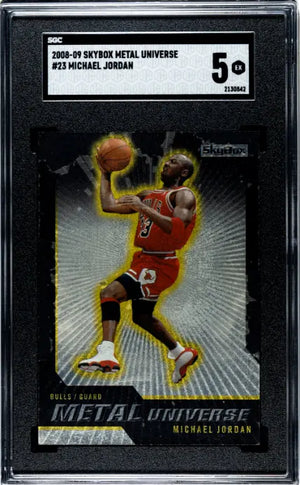 2008-09 NBA SkyBox Metal Universe Michael Jordan SGC 5 