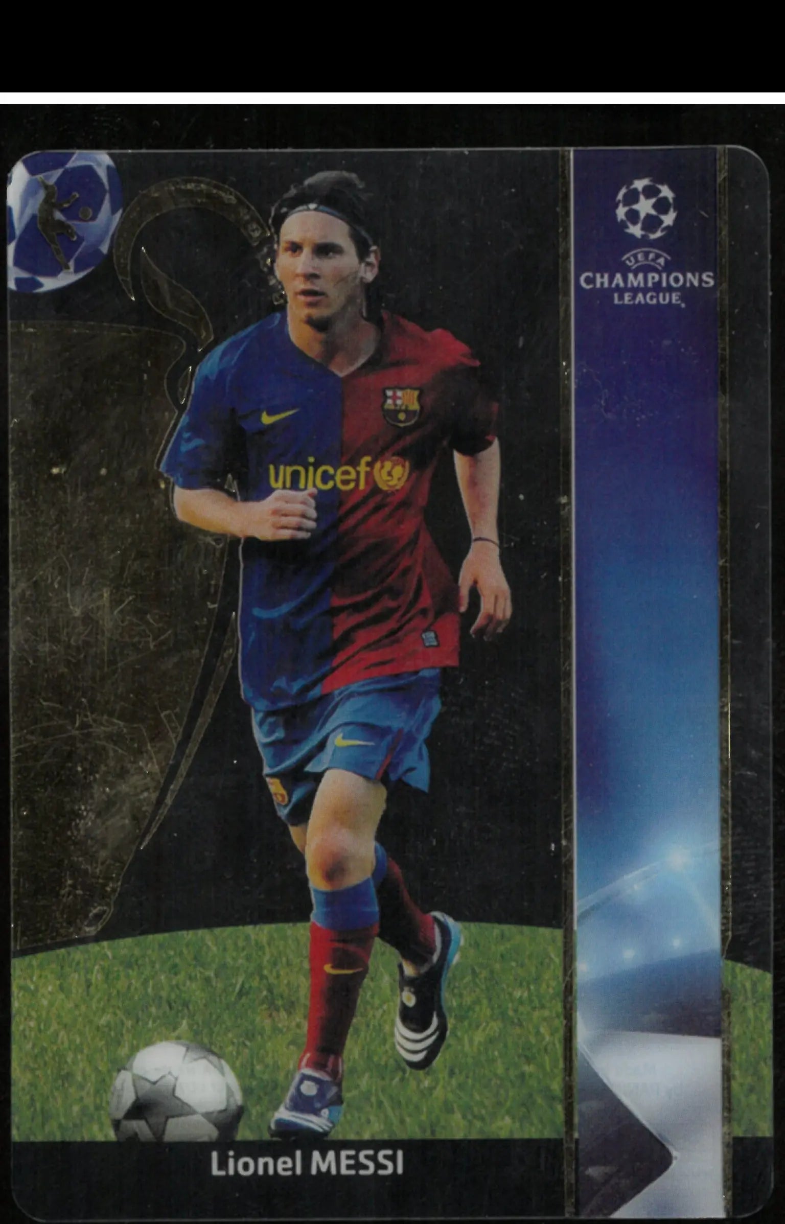 2008-09 Panini Uefa Champions League Lionel Messi 