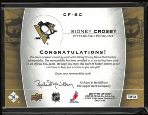 2008-09 Upper Deck The Cup Foundations  Sidney Crosby Patch /25 