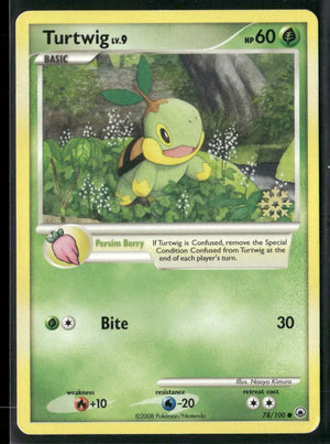 2008 Pokemon Countdown Calendar Promos Turtwig 78/100 