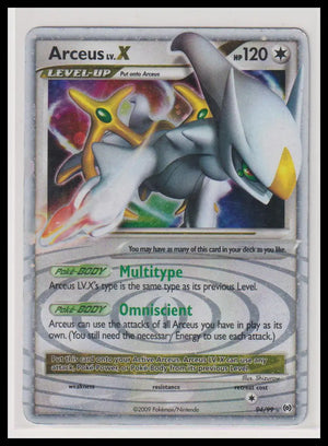 2009 Pokemon Diamond and Pearl Promos Arceus LV.X DP53 HP 