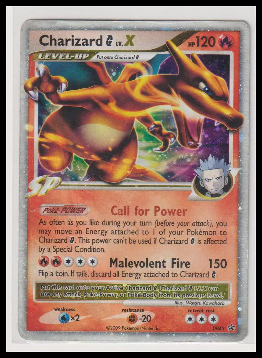 2009 Pokemon Diamond and Pearl Promos Charizard G LV.X DP45 HP 