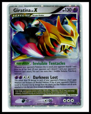 2009 Pokemon Diamond and Pearl Promos Giratina LV.X DP38 MP 