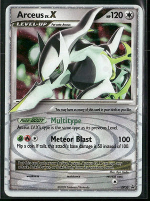 2009 Pokemon Diamond and Pearl Promos Holo Rare Arceus Lv.X DP56 