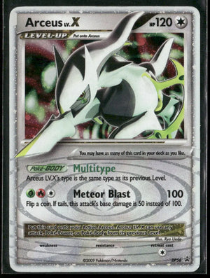 2009 Pokemon Diamond and Pearl Promos Holo Rare Arceus Lv.X DP56 LP 