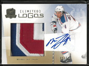 2009 Upper Deck The Cup Limited Logos Patch Auto Michael Del Zotto /50 