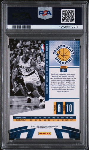 2010 Panini Absolute Memorabilia /100 Tim Hardaway #104 Spectrum Gold PSA 9 