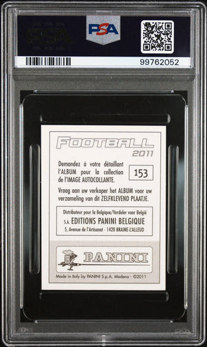 2010 Panini Football Belgium Kevin De Bruyne PSA 8 
