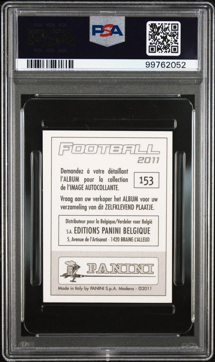 2010 Panini Football Belgium Kevin De Bruyne PSA 8 