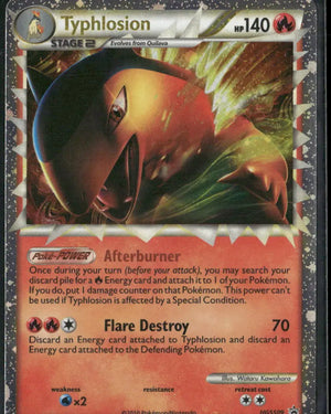 2010 Pokemon HGSS Promos Holo Rare Typhlosion HGSS09 