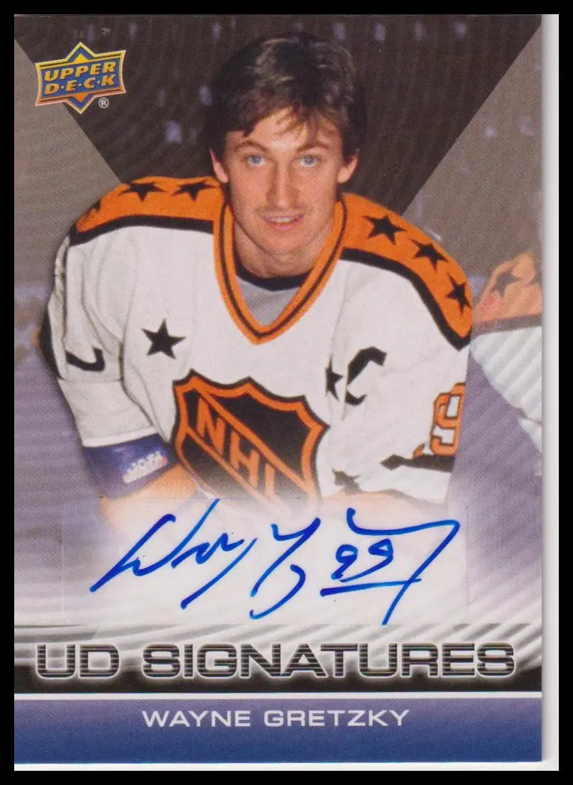 2011-12 Upper Deck Series 2 #UDS-WG Wayne Gretzky UD Signatures 