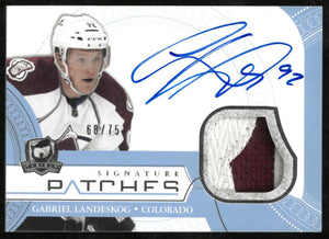 2011-12 Upper Deck The Cup Gabriel Landeskog Patch Auto Autograph 
