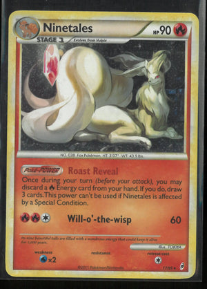 2011 Pokemon Call of Legends Ninetales Holo Rare 19/95 