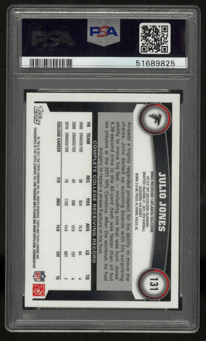 2011 Topps Chrome Rookie Julio Jones RC PSA 9 
