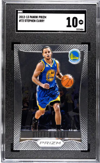 2012-13 Panini Prizm Basketball Stephen Curry SGC 10 