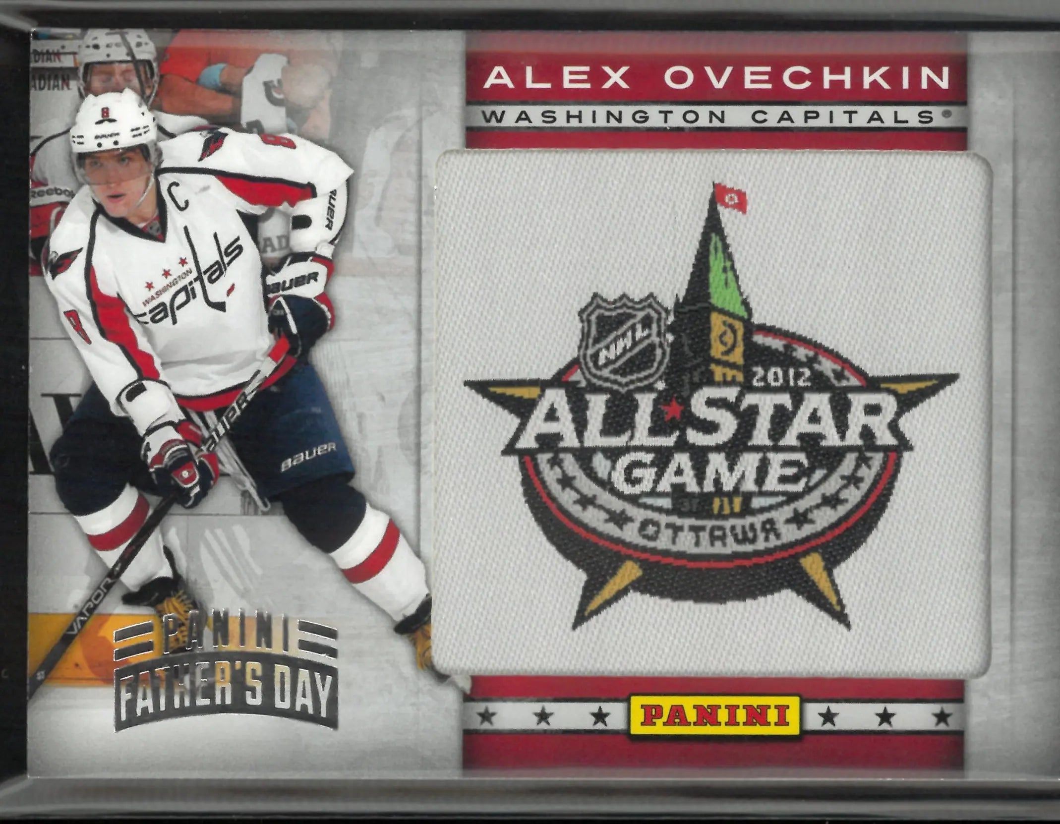 2012 Panini Father's Day All Star Game Patch Alex Ovechkin /5 