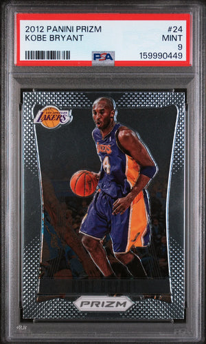 2012 Panini Prizm Kobe Bryant PSA 9 