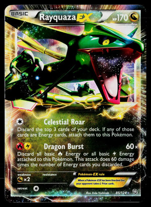 2012 Pokemon Black and White Promos BW47 Rayquaza EX 