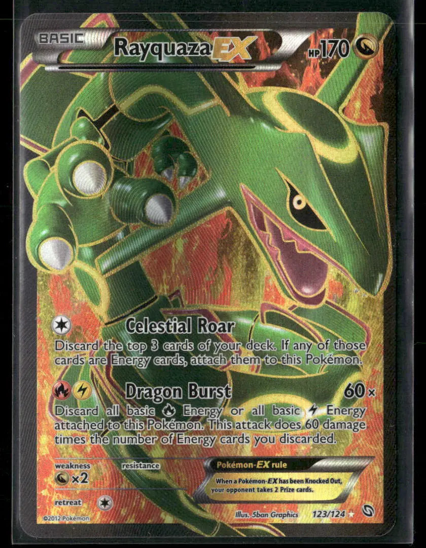 pokemon tcg pocket missed promo cards Buy 2012 Rayquaza EX Full Art Card