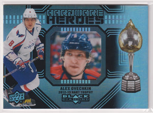 2013-14 Upper Deck Black Diamond Hardware Heroes Alex Ovechkin /100 