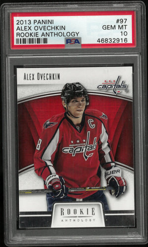 2013 Panini Hockey Rookie Anthology Alex Ovechkin #97 PSA 10 