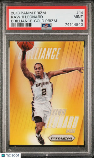 2013 Kawhi Leonard orange #143 PSA 9 /60