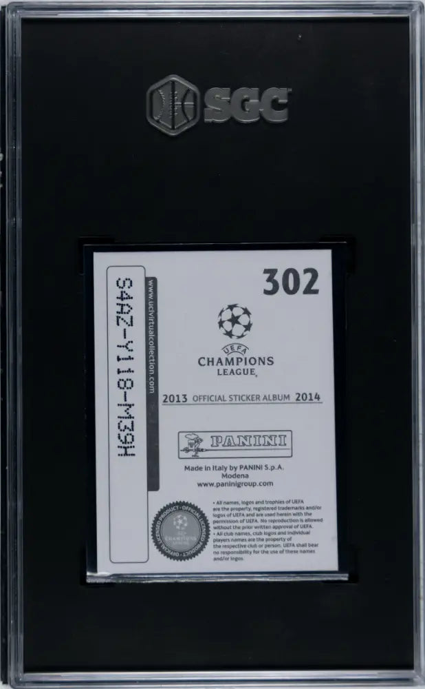 2013 Panini Uefa Champions League Mohamed Salah Sticker SGC 9 