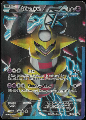 2013 Pokemon Black and White Promo Giratina Team Plasma Holo Rare BW74 
