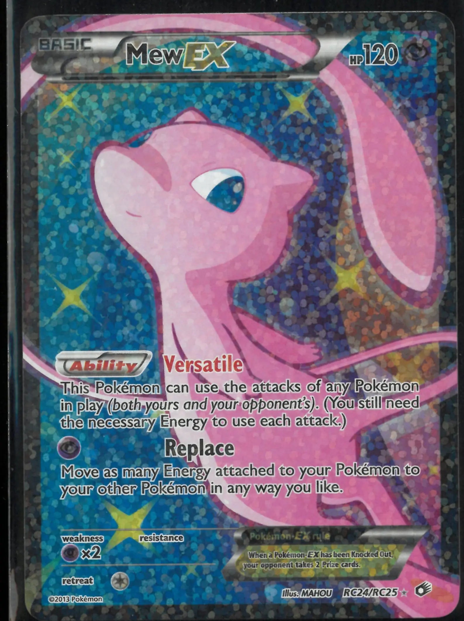 2013 Pokemon Legendary Treasures: Radiant Collections Ultra Rare Mew EX RC24/RC25 LP 