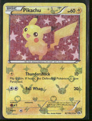 2013 Pokemon Legendary Treasures: Radiant Collections Uncommon Pikachu RC7/RC25 