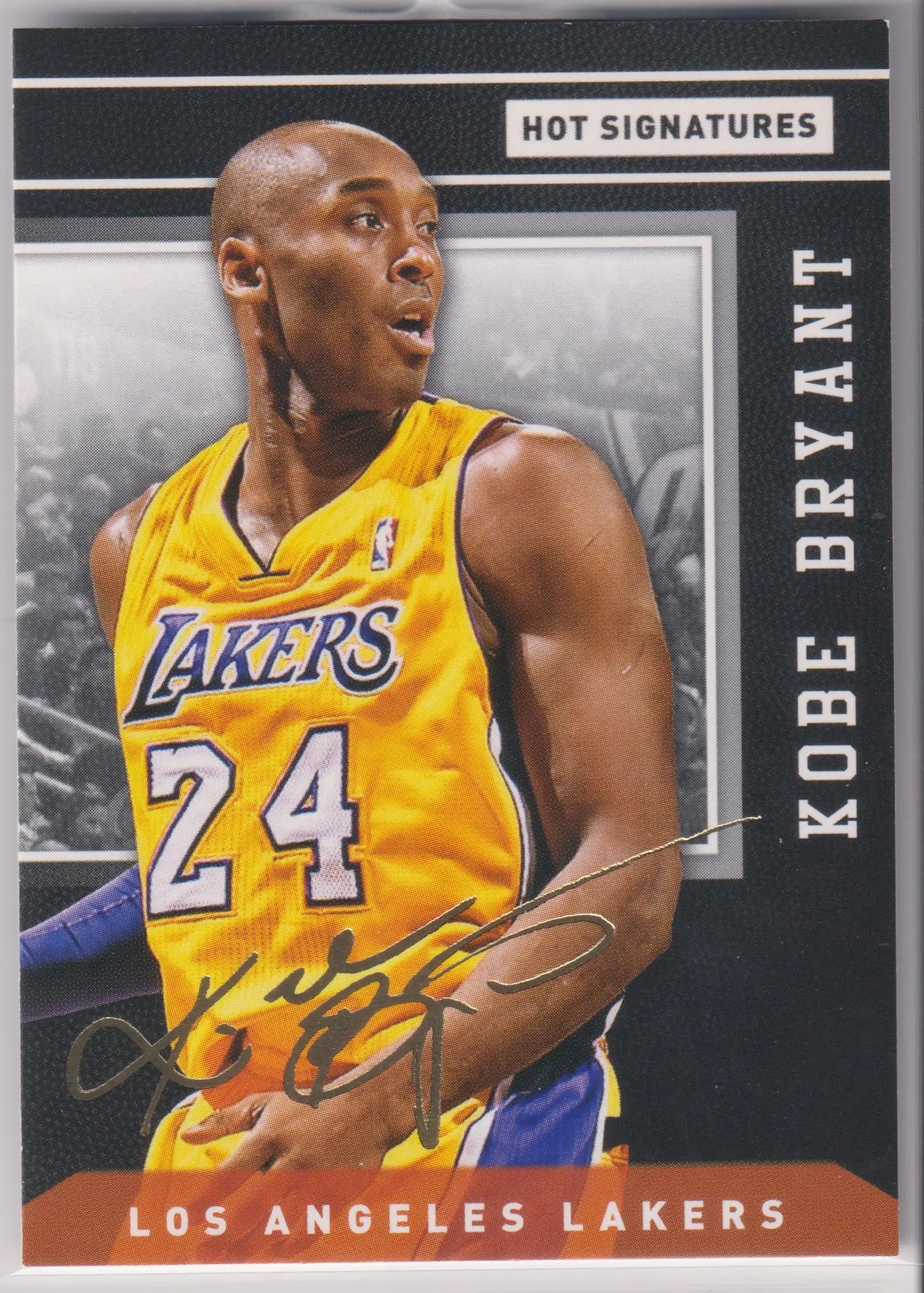 2014 Panini Hot Signatures Autograph Kobe Bryant Auto 