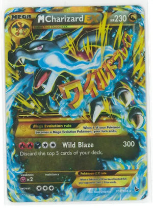 2014 Pokemon XY Flashfire M Charizard EX 108/106 LP 