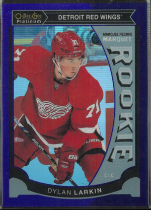2015-16 O-Pee-Chee Platinum Hockey Purple Rookie Dylan Larkin /25 