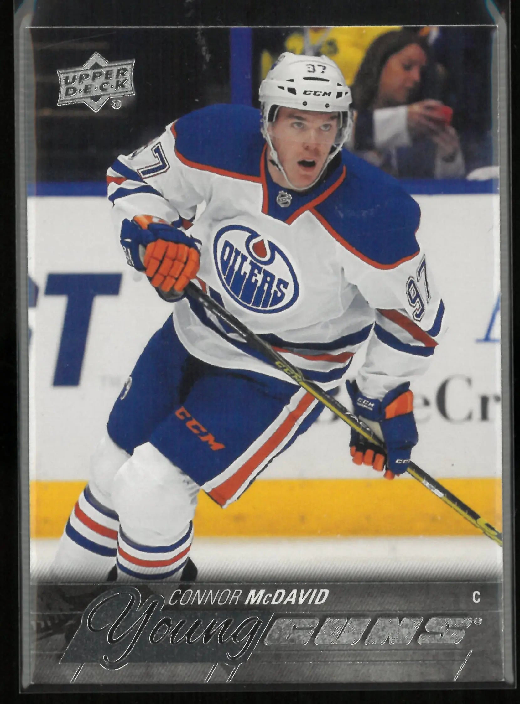 2015-16 Upper Deck Series 1 Young Guns Rookie Connord McDavid RC 