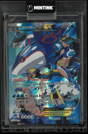 2015 Pokemon Double Crisis Ultra Rare Team Aqua's Kyogre EX 6/34 