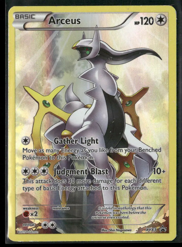 2015 Pokemon XY Promos Arceus XY83 