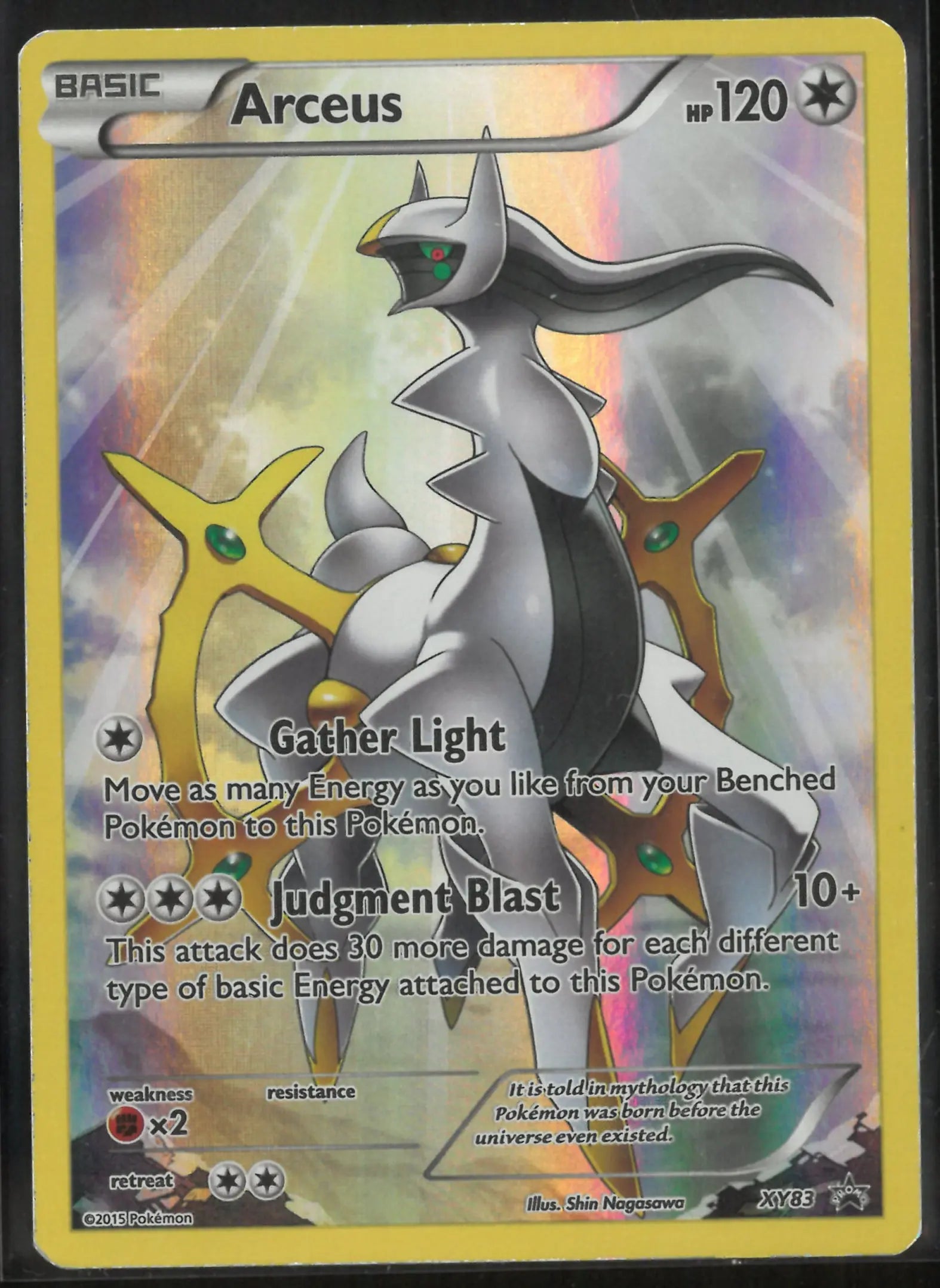 2015 Pokemon XY Promos Arceus XY83 