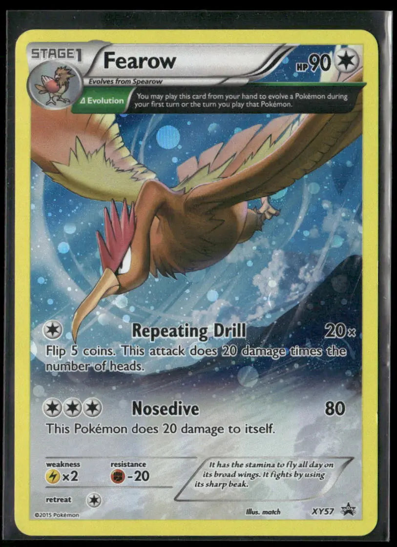 2015 Pokemon XY Promos Fearow XY57 