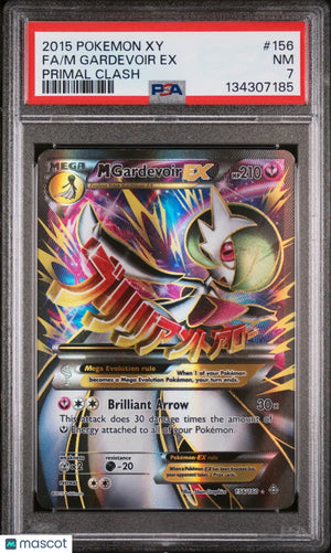 2015 Pokemon Xy Primal Clash M Gardevoir EX Fa Primal Clash PSA 7 156/160 