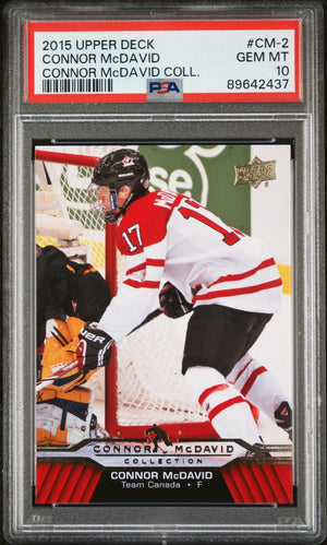 2015 Upper Deck Connor McDavid Collection Connor McDavid PSA 10 