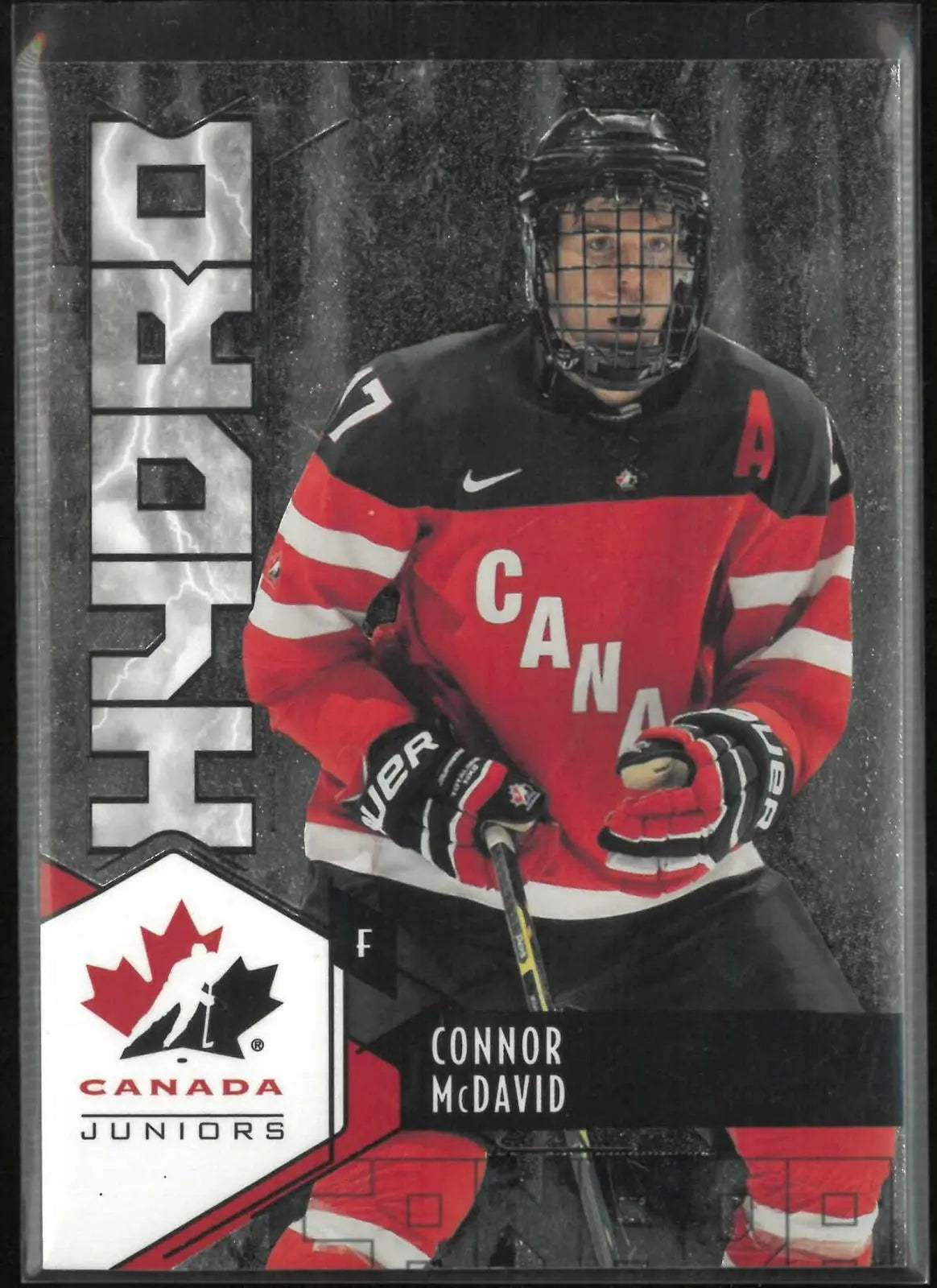 2015 Upper Deck Team Canada Juniors Hydro Rookie Connor McDavid RC 