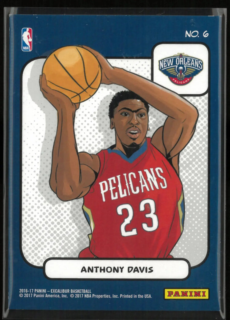 2016-17 Panini Excalibur KABOOM! Anthony Davis 