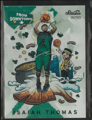 2016-17 Panini Studio From Downtown Isiah Thomas 