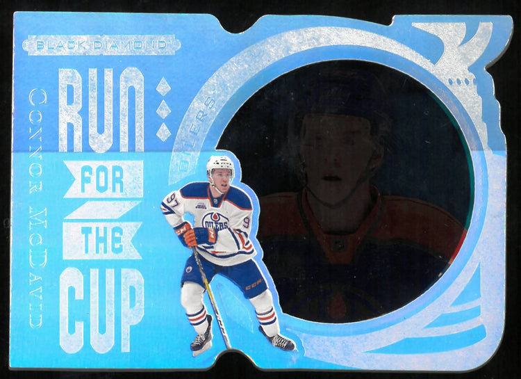 2016-17 Upper Deck Black Diamond Run For The Cup Connor Mcdavid /99 