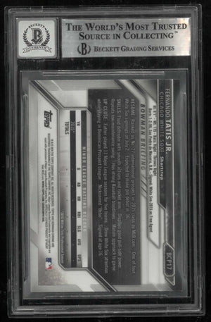 2016 Bowman Chrome Prospects Autograph Fernando Tatis Jr. Auto BGS 10 Auto 