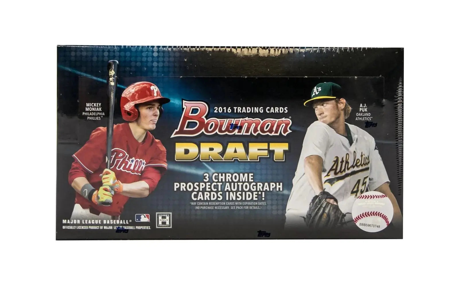 2016 Bowman Draft Baseball Hobby Box 