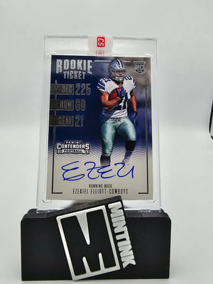2016 Panini Contenders Ezekiel Elliott Rookie Ticket Auto #310 