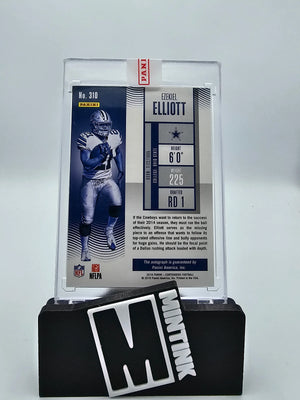 2016 Panini Contenders Ezekiel Elliott Rookie Ticket Auto #310 